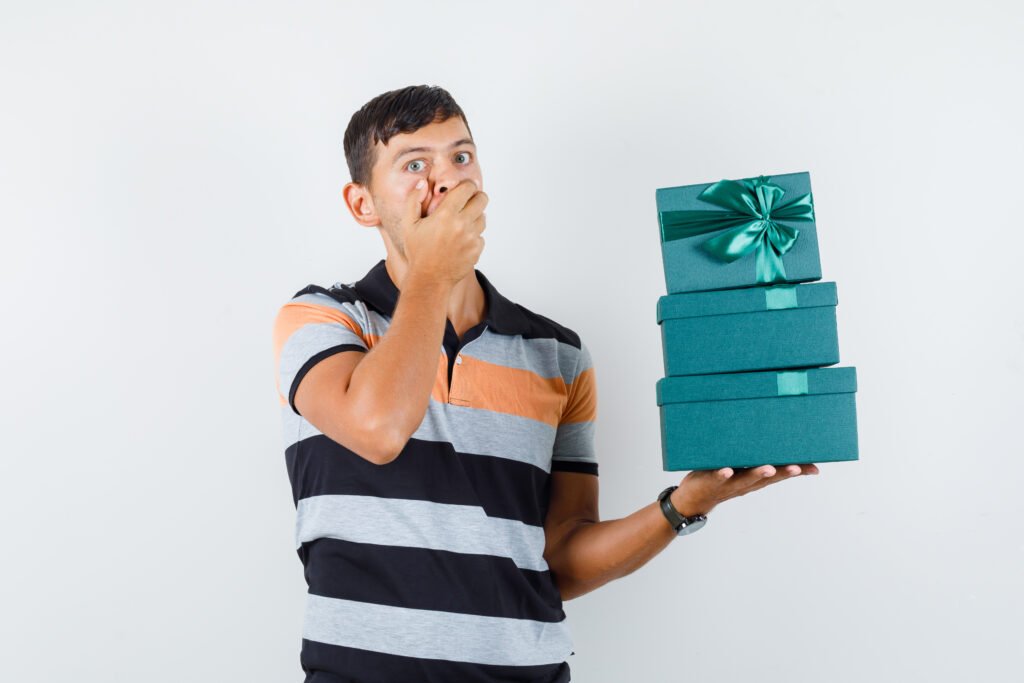 caja sorpresa para hombre